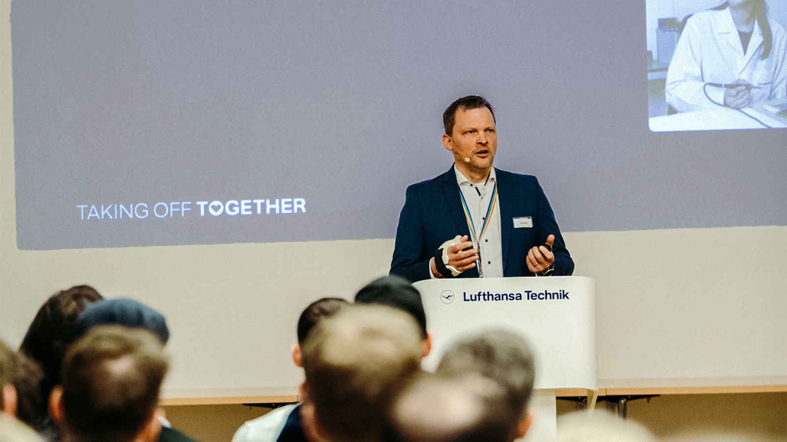 Präsentation von Lufthansa Technik im neuen Employer Branding