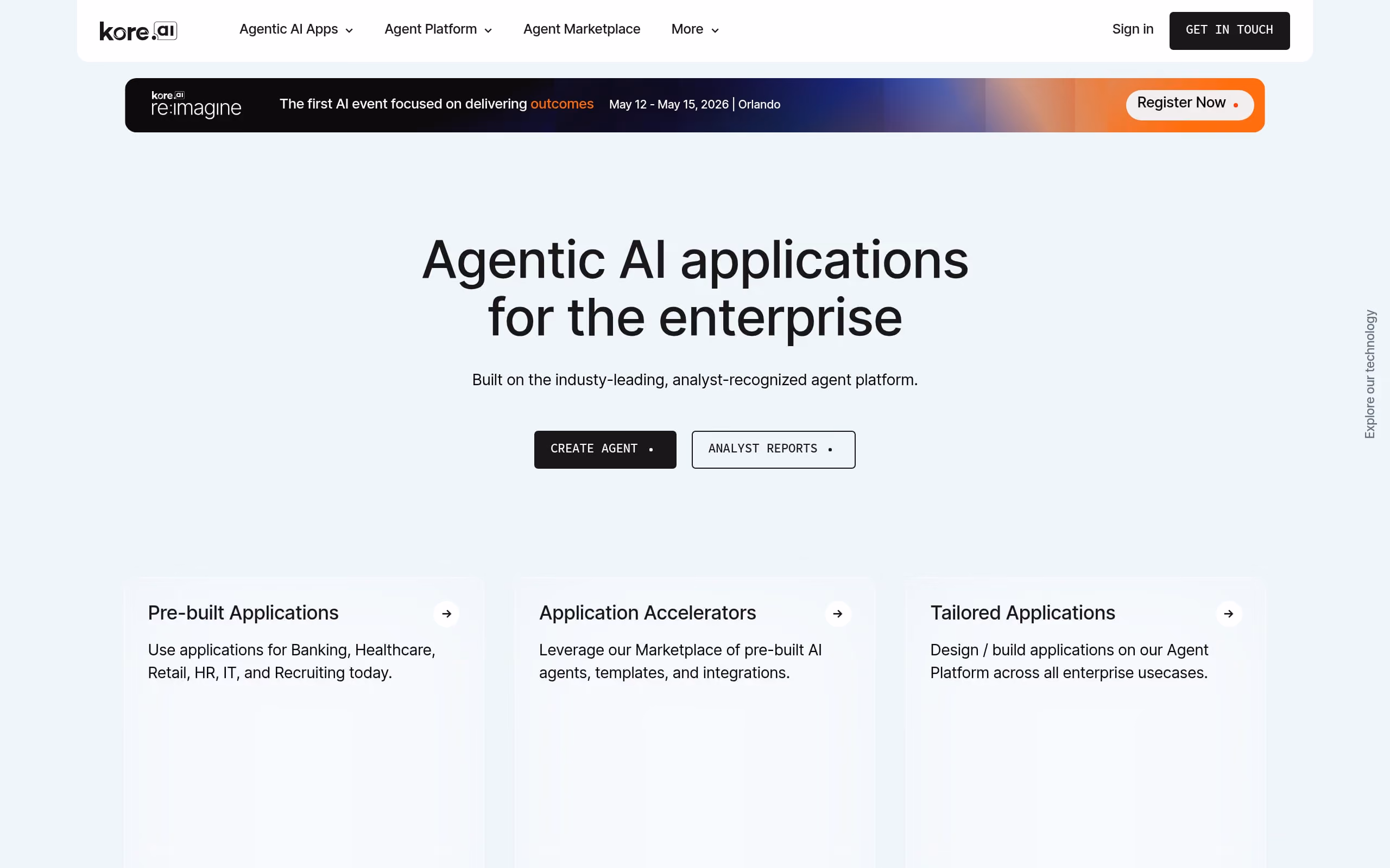Kore.ai Screenshot