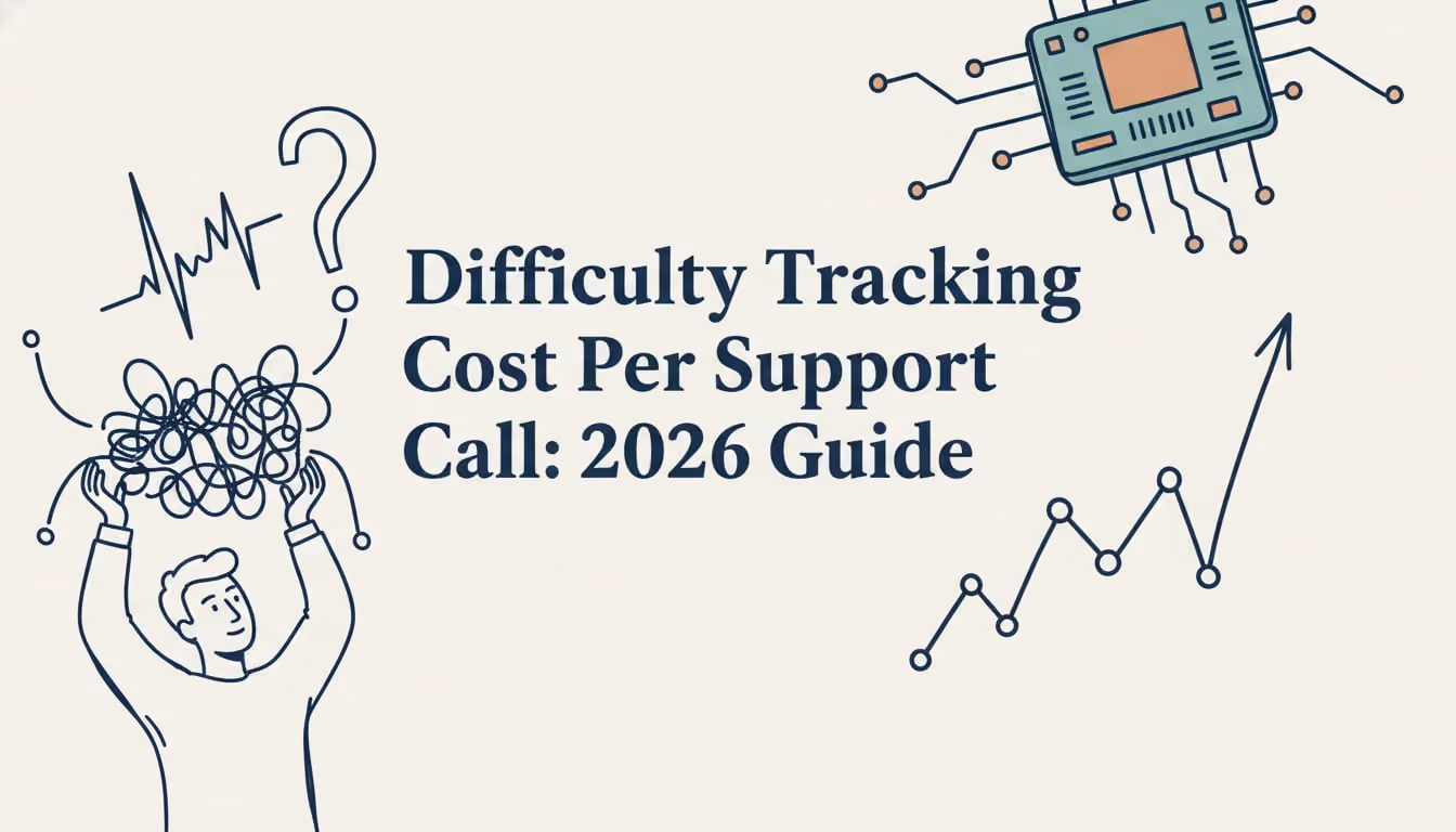 Difficulty Tracking Cost Per Support Call: 2026 Guide