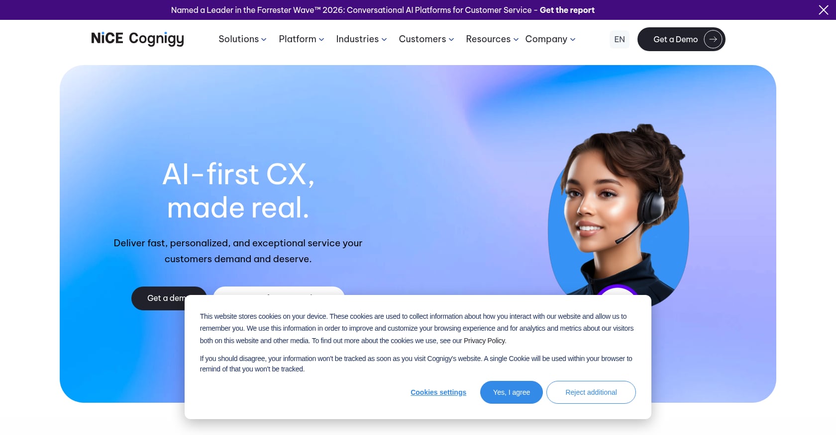 Cognigy Screenshot