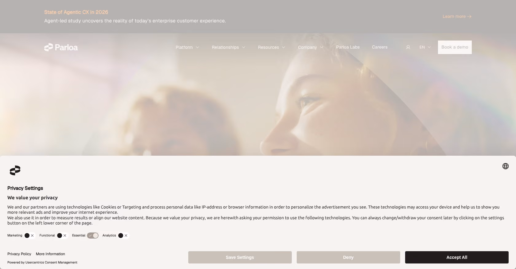 Parloa Screenshot