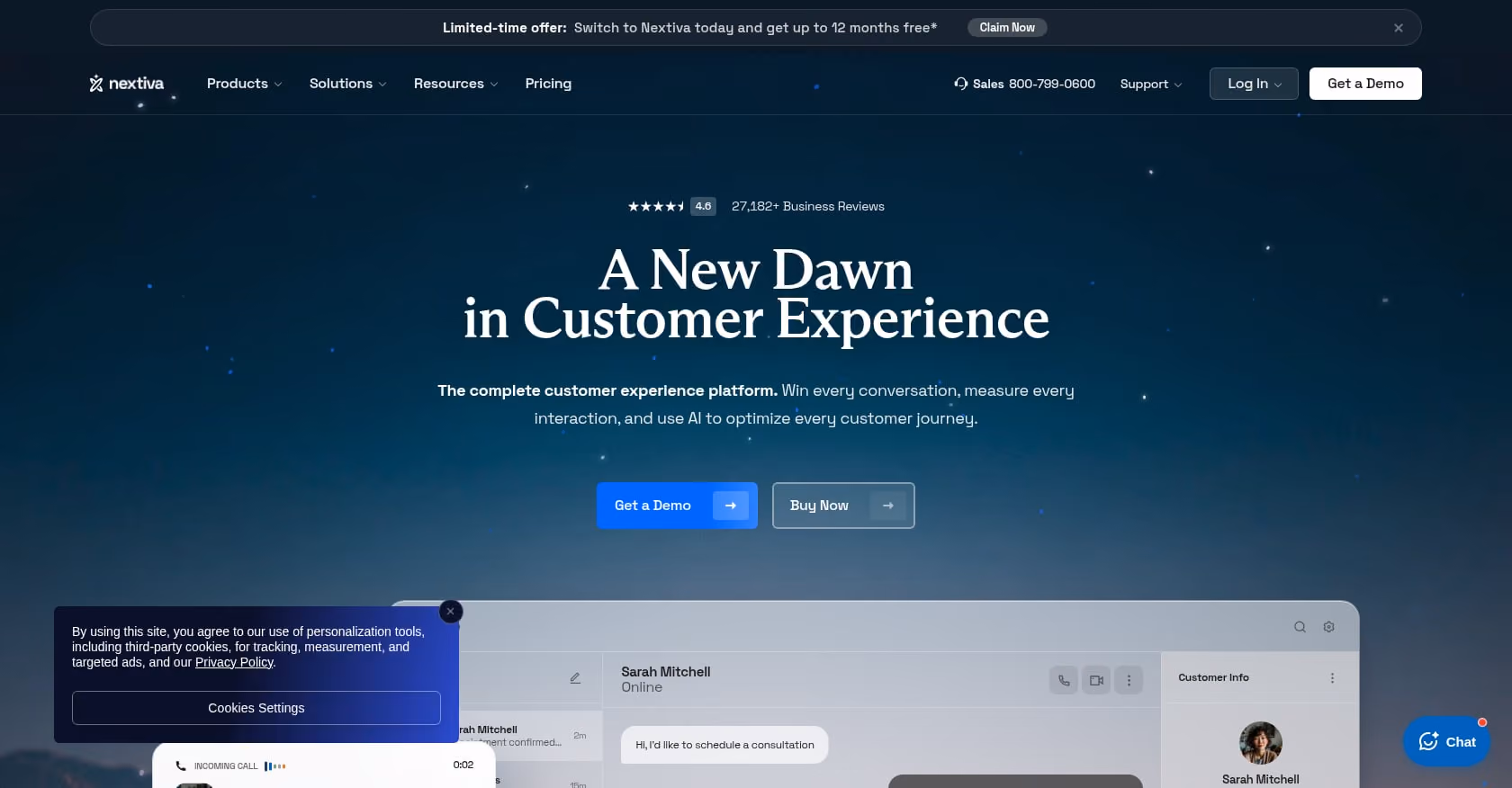 Nextiva Screenshot