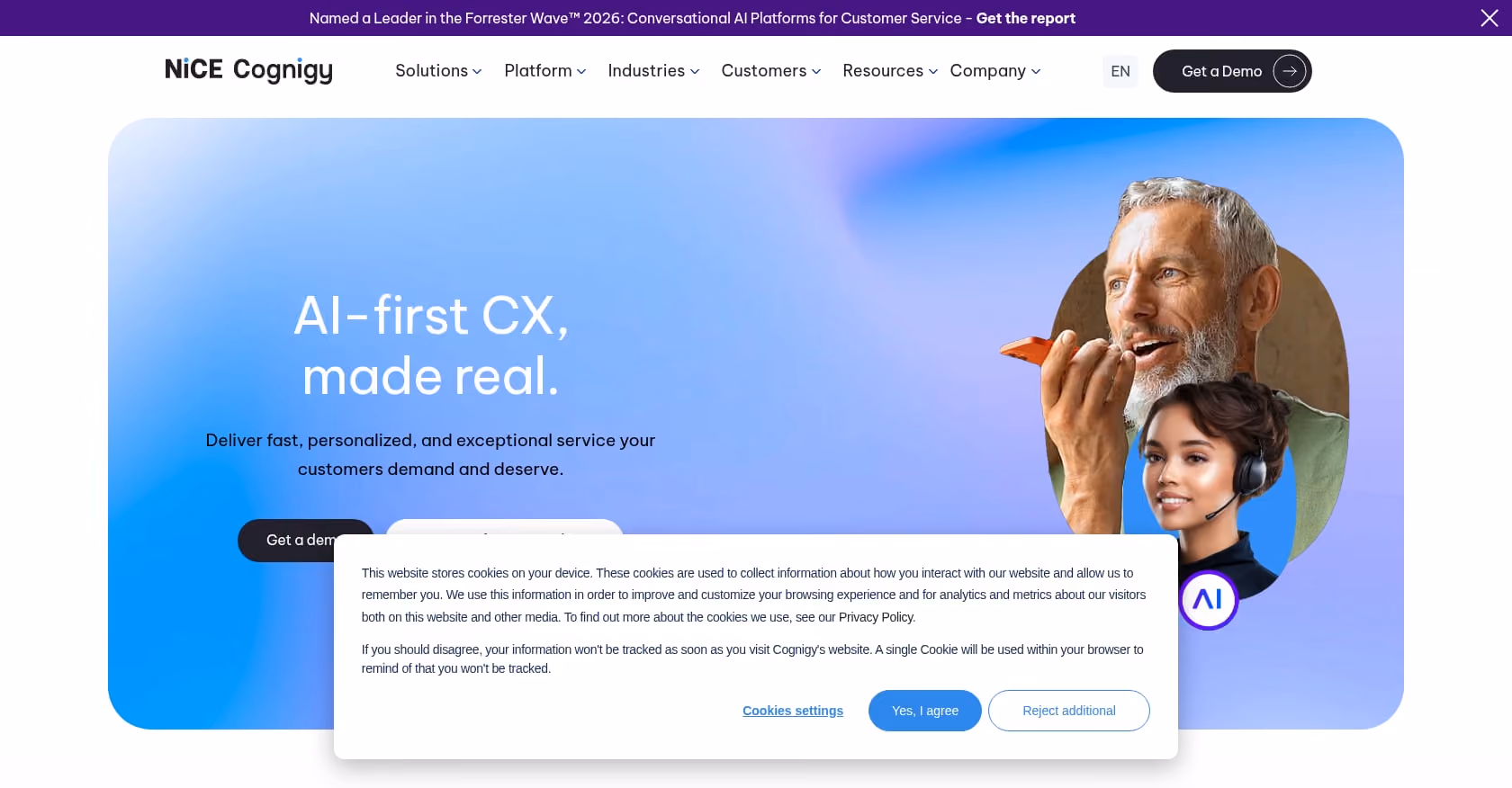 Cognigy Screenshot