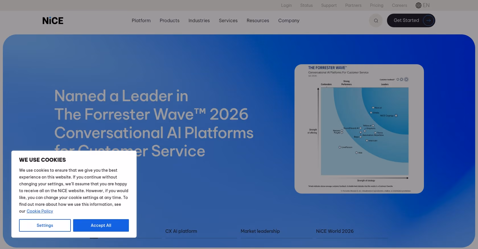 NICE CXone Screenshot