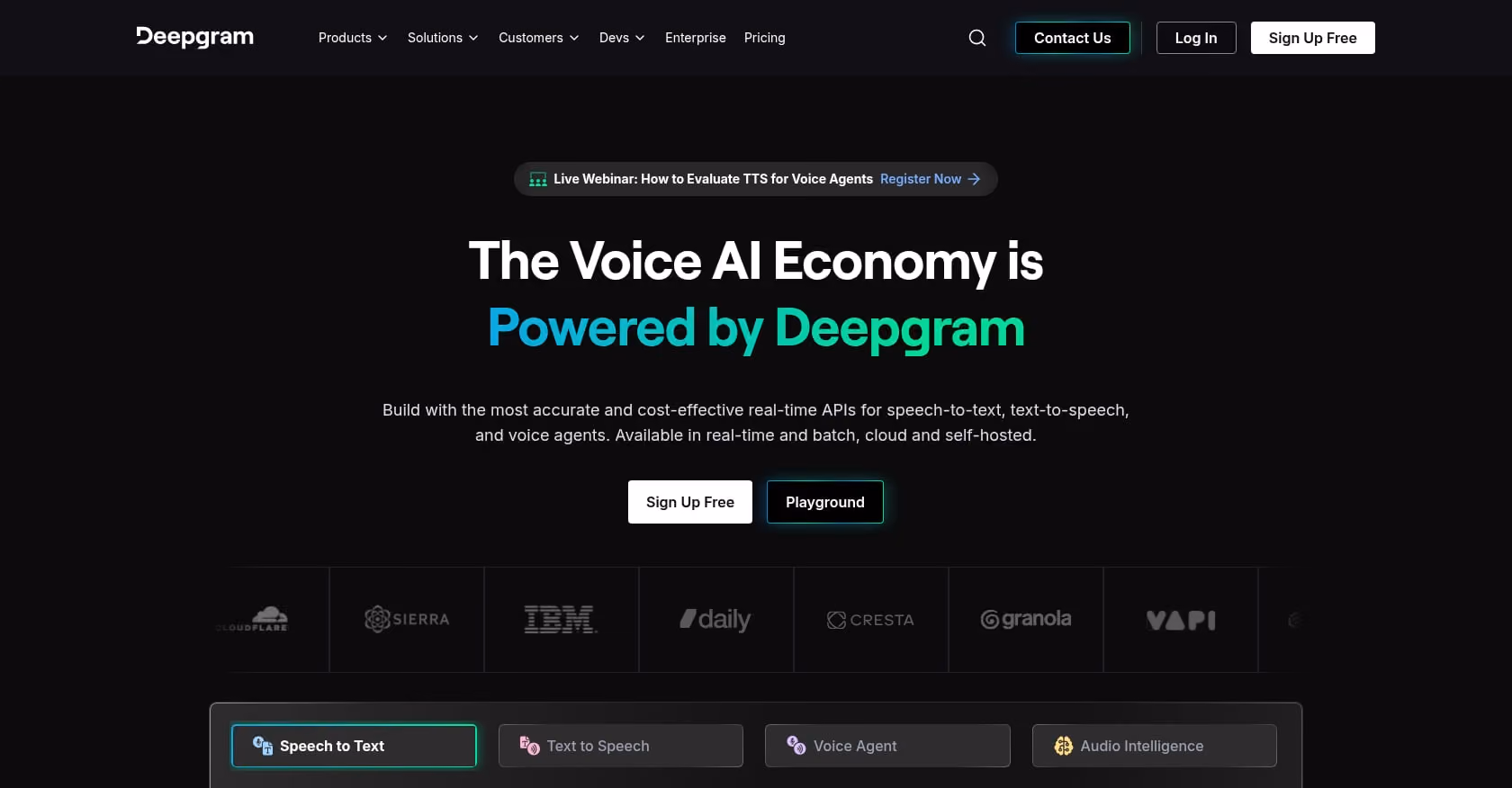Deepgram Screenshot