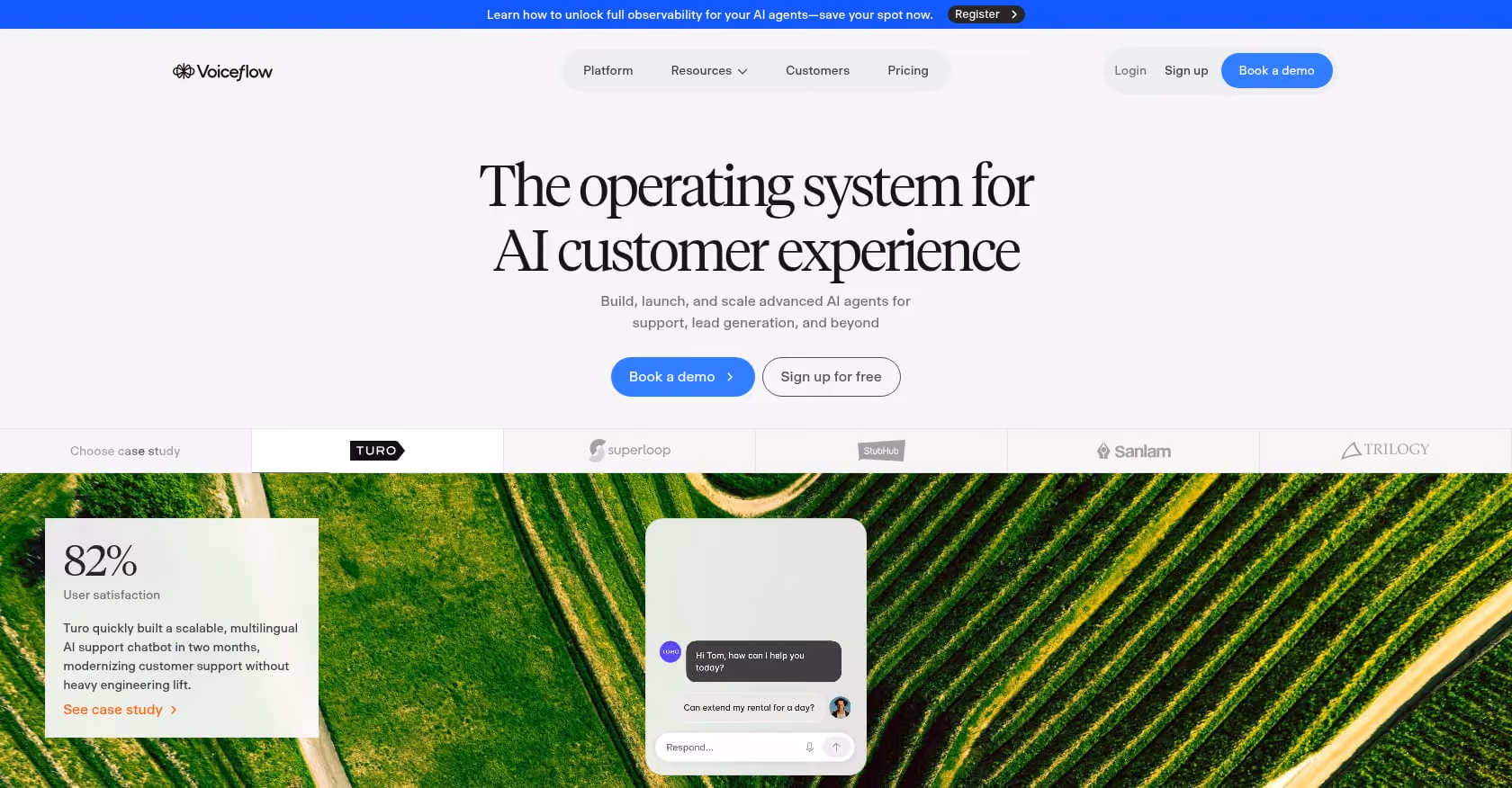 Voiceflow Screenshot