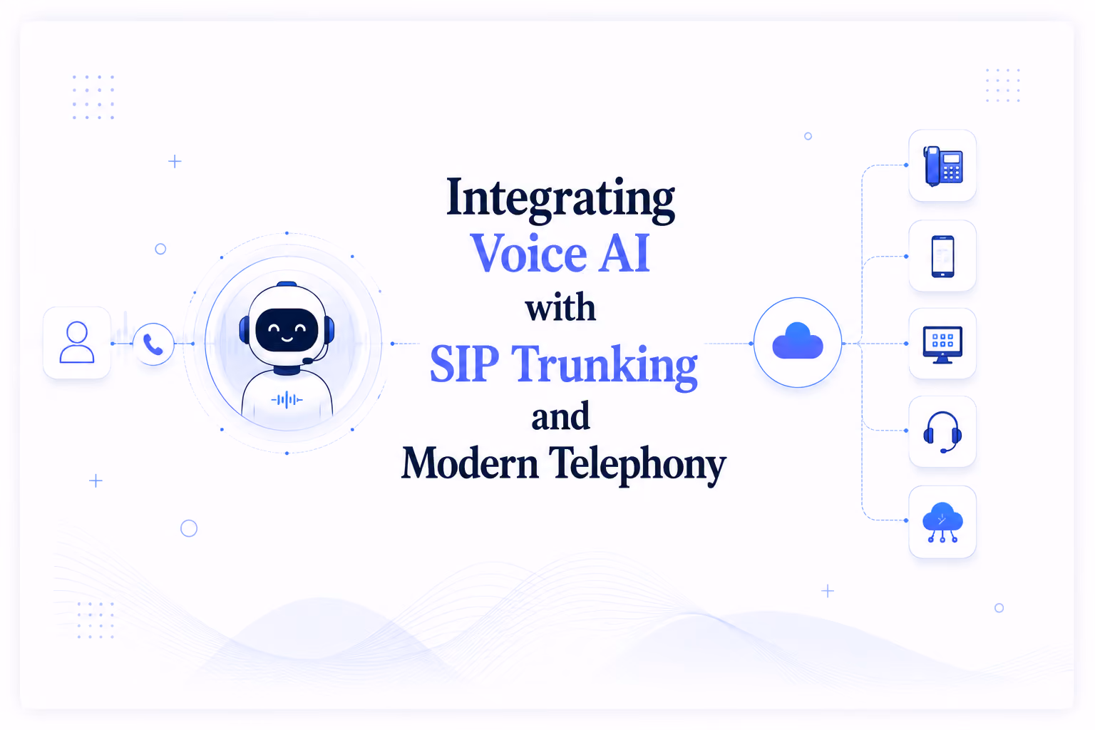 Integrating Voice AI with SIP Trunking and Modern Telephony (Twilio, Vonage, Telnyx)