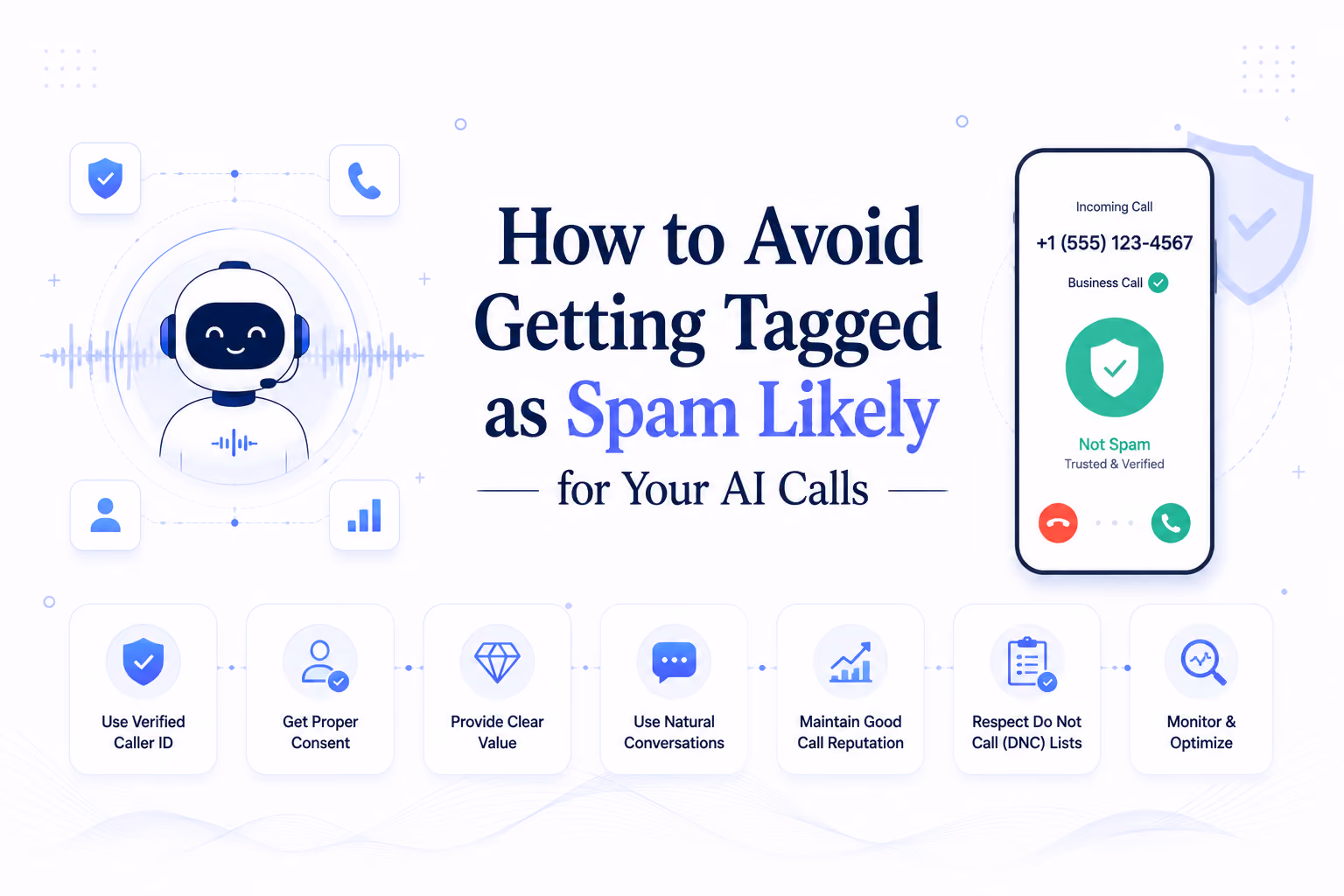 How to Avoid Getting Tagged as Spam Likely for Your AI Calls