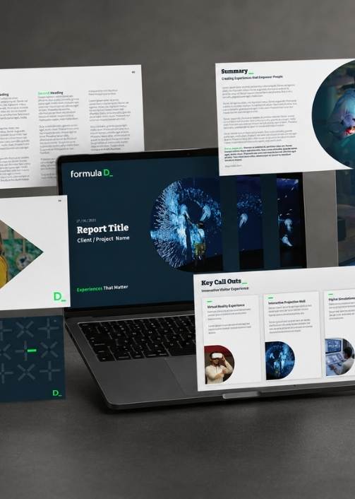 A meticulously crafted presentation system for Formula D, combining strategic layout design, visual hierarchy and refined brand consistency to deliver a flexible PowerPoint template built for high-impact proposals, presentations and executive communication.