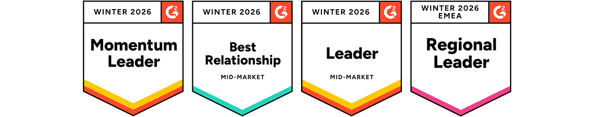 LoyaltyLion G2 award badges, Winter 2026