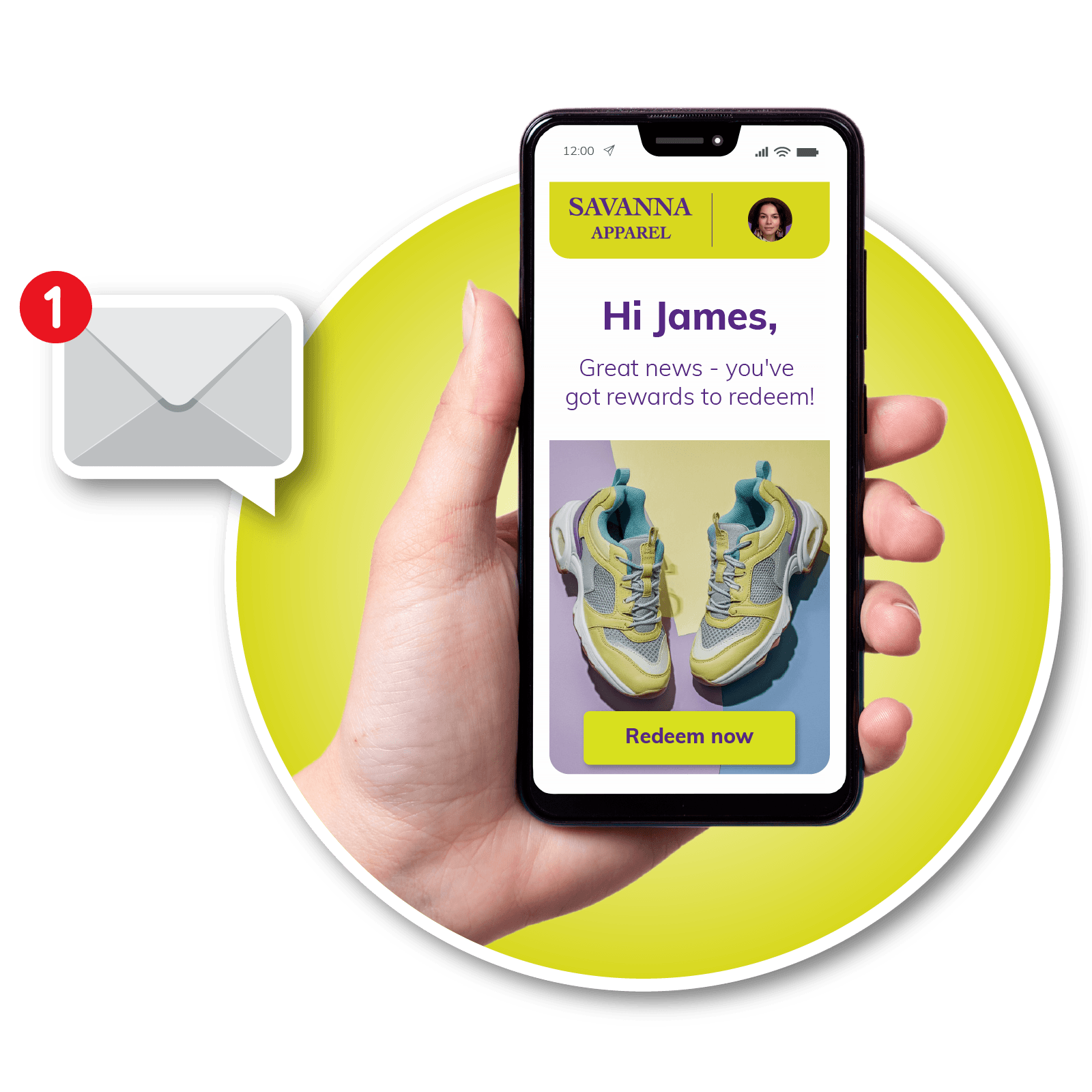 Automated points statement email