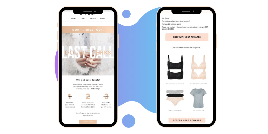 Loyalty page showing ways to earn points, rewards and loyalty tiers