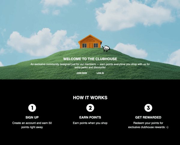 DRMERS Clubhouse loyalty program