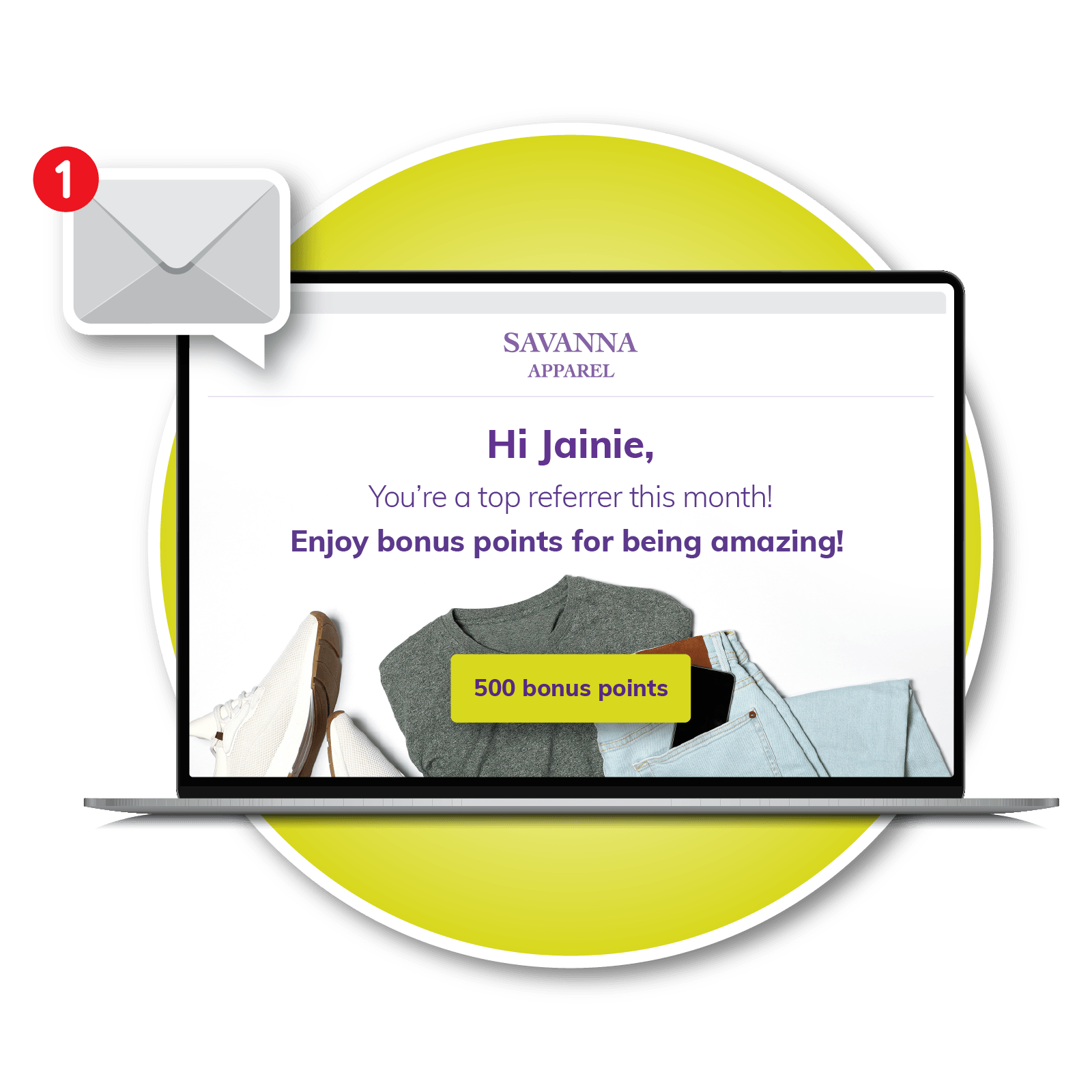 Re-engagement campaign example