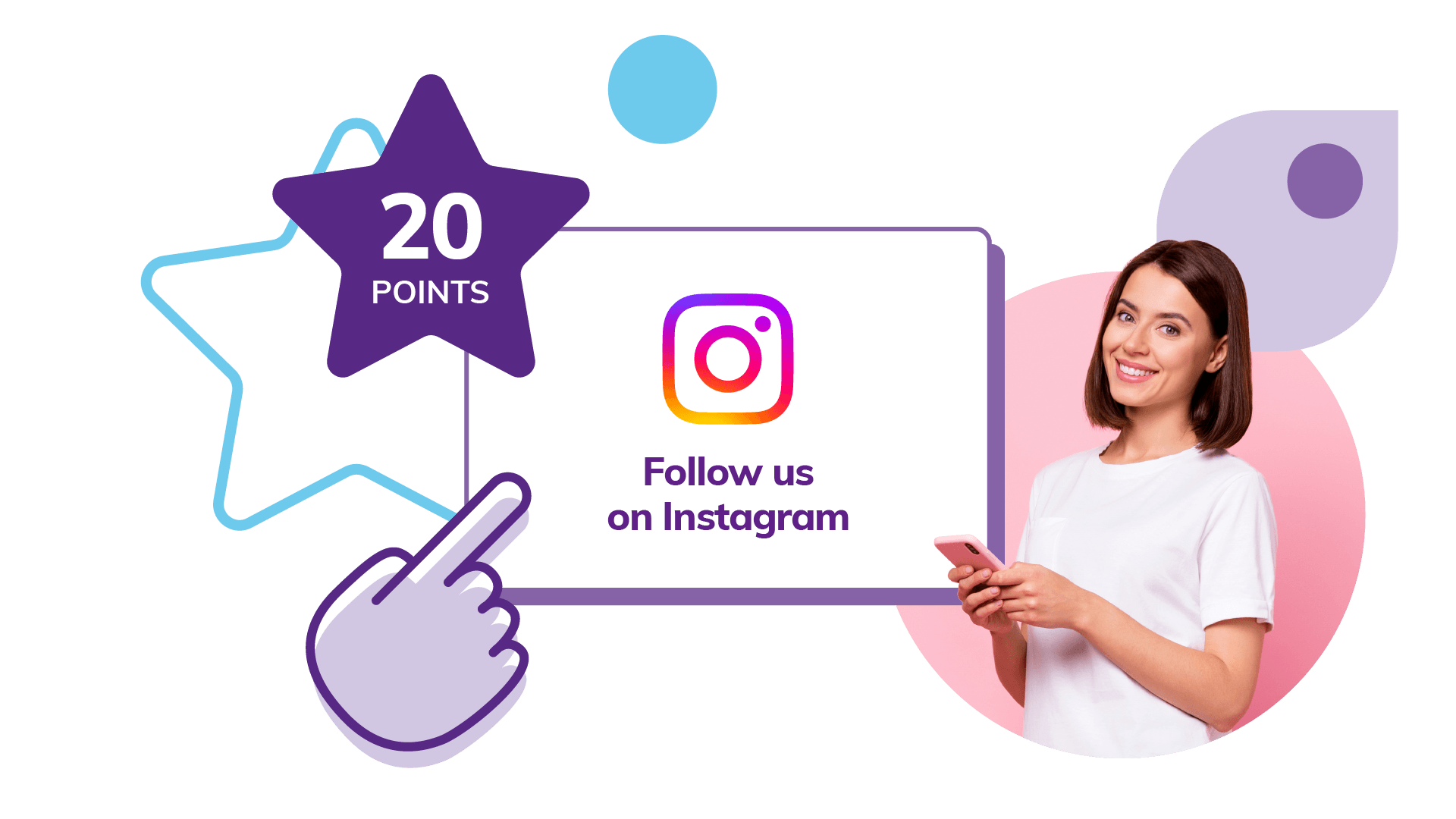 Reward customers for following on Instagram