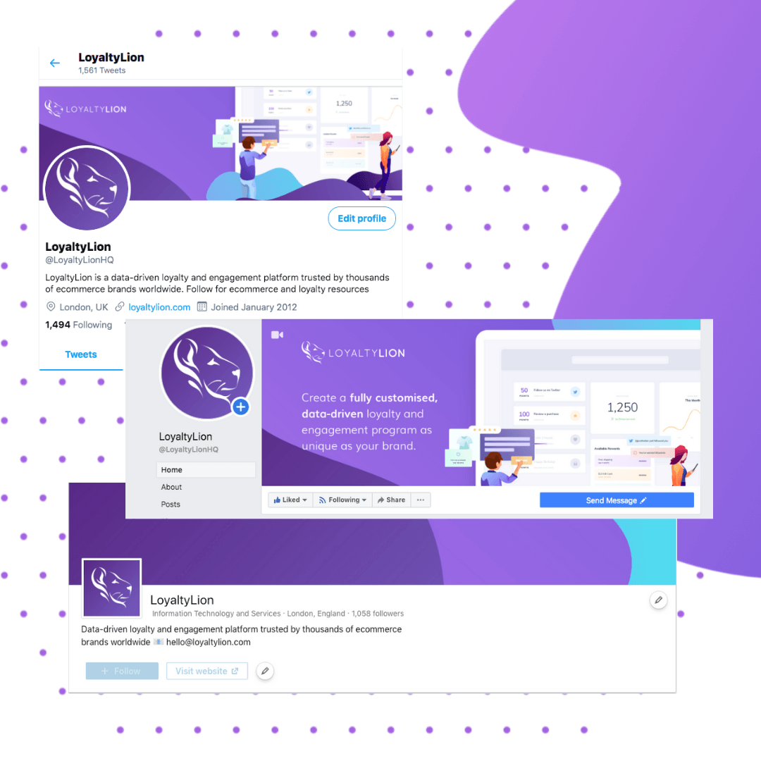 Sharing with and via LoyaltyLion