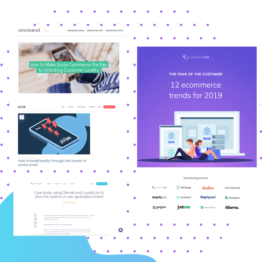 Creating co-marketing content with LoyaltyLion