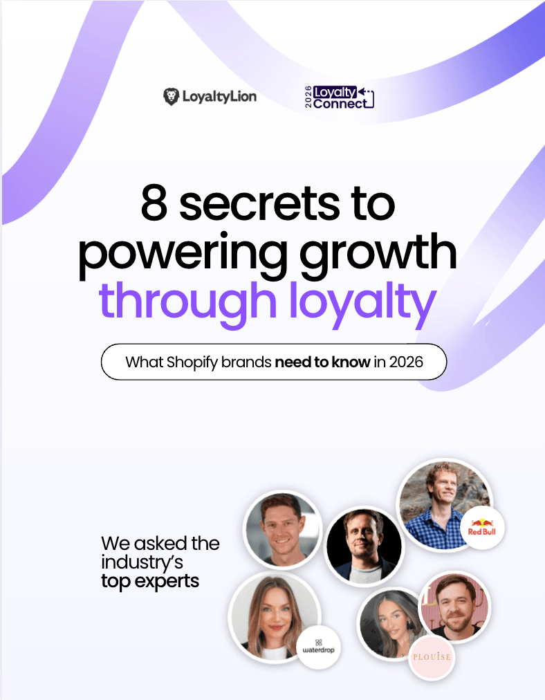 The 8 Secrets to Growth Through Loyalty guide preview