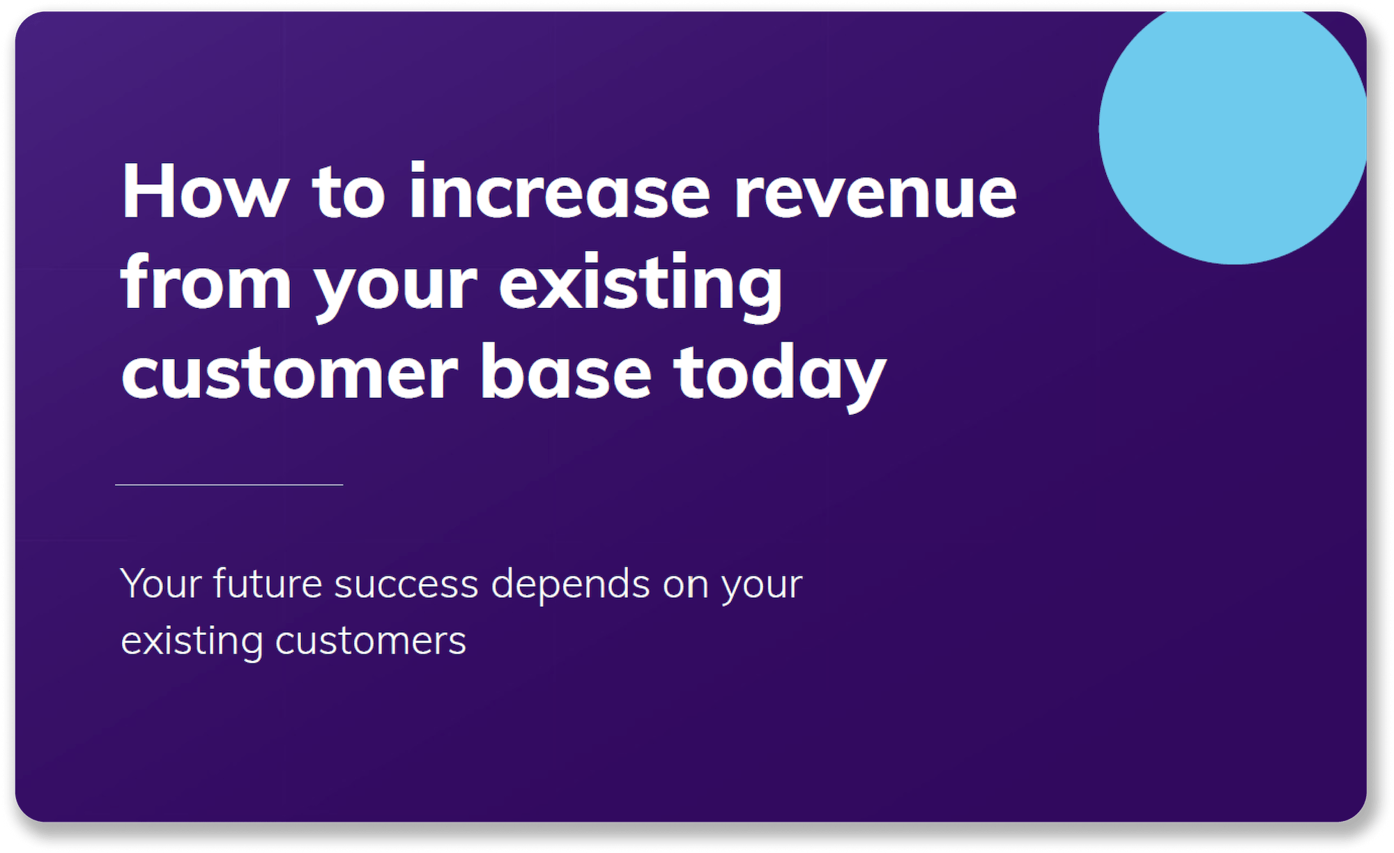 Increase Revenue Download Thank You ebook cover