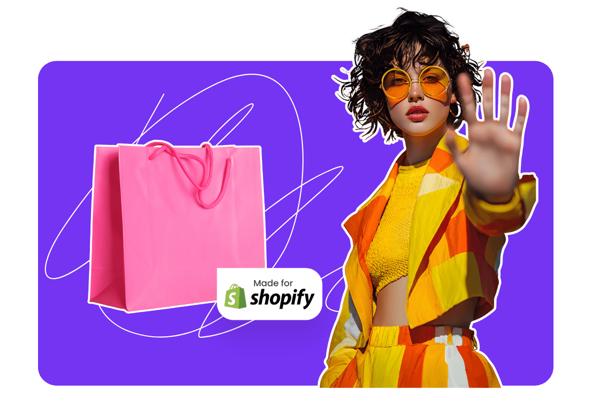 Apparel landing page hero