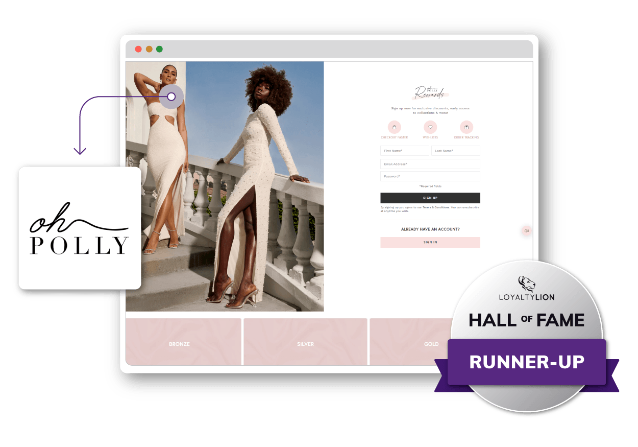 Oh Polly loyalty program