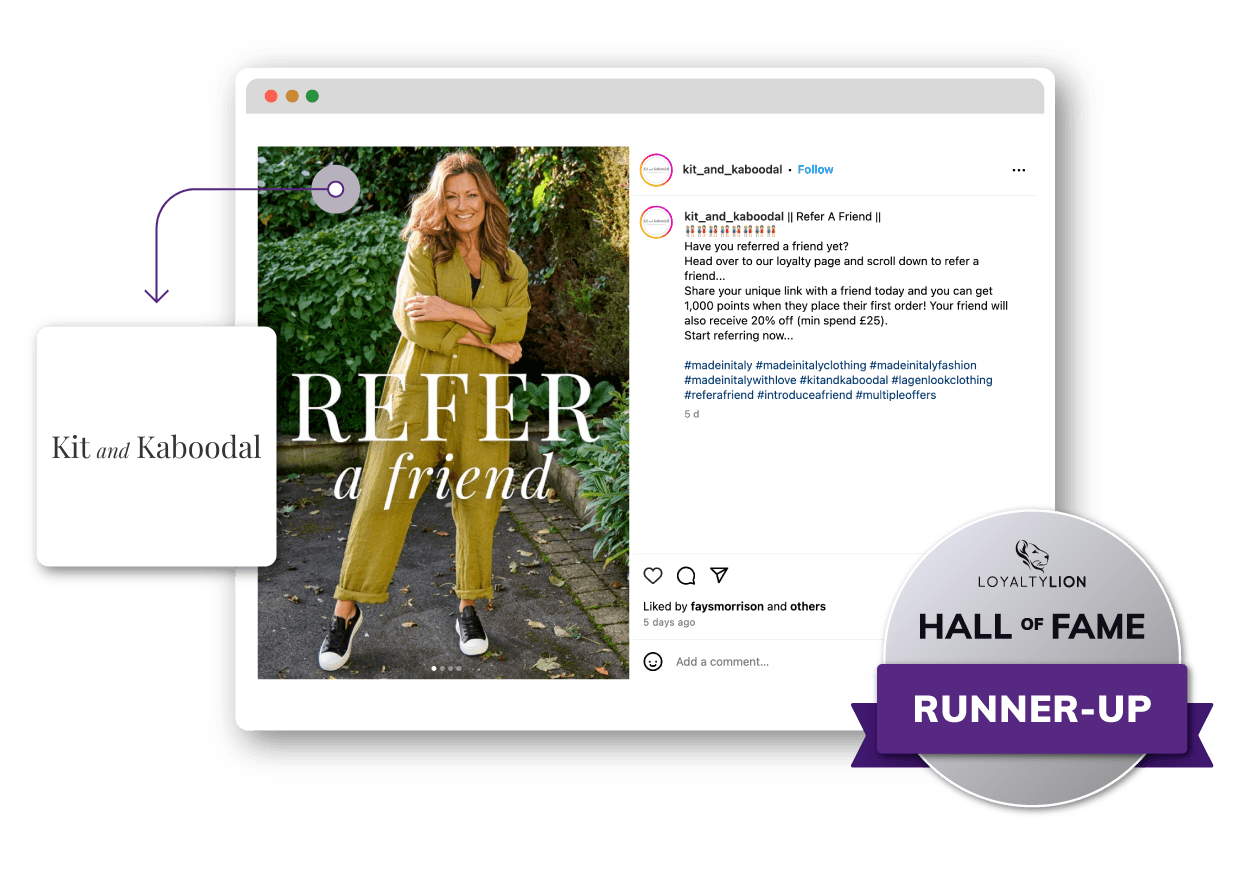 Kit and Kaboodal loyalty program