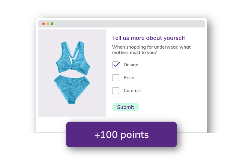 Lace Laboratory customer quiz