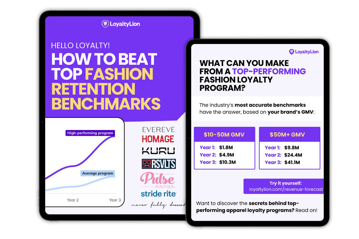 Fashion retention benchmarks report cover