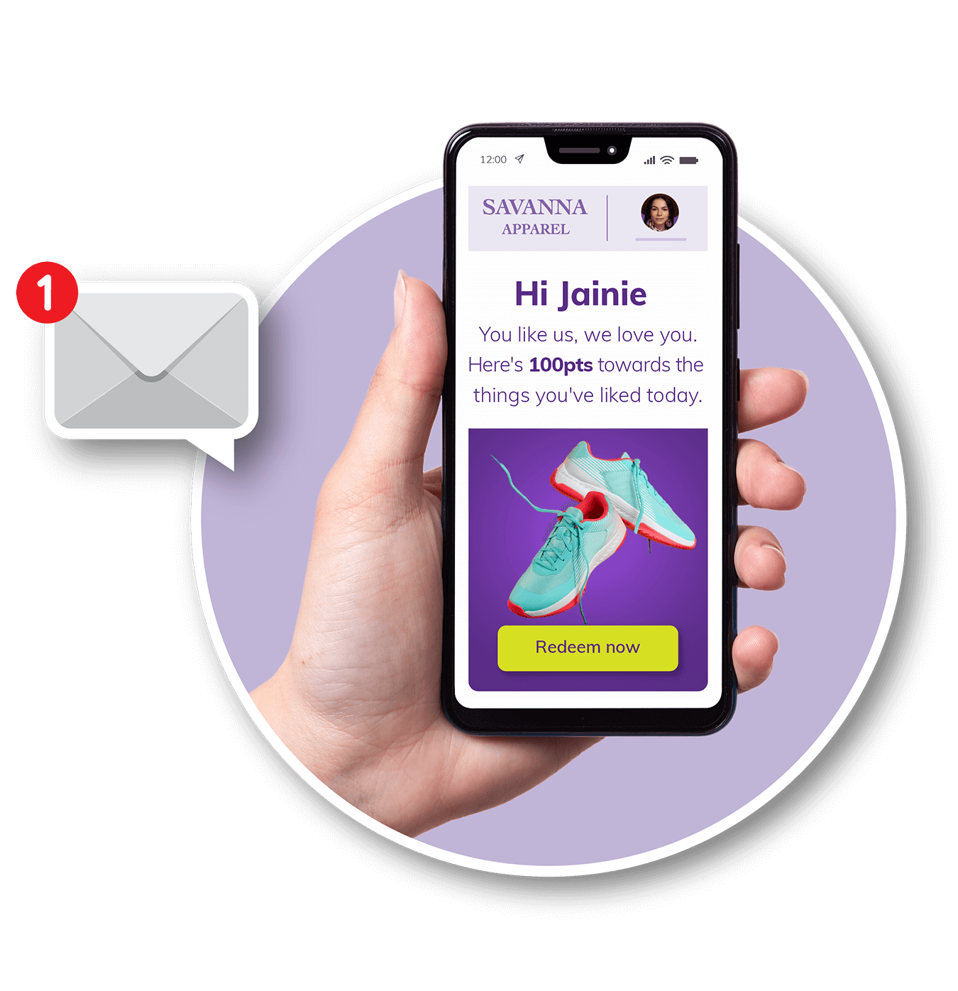 Personalized loyalty content tailored to each shopper