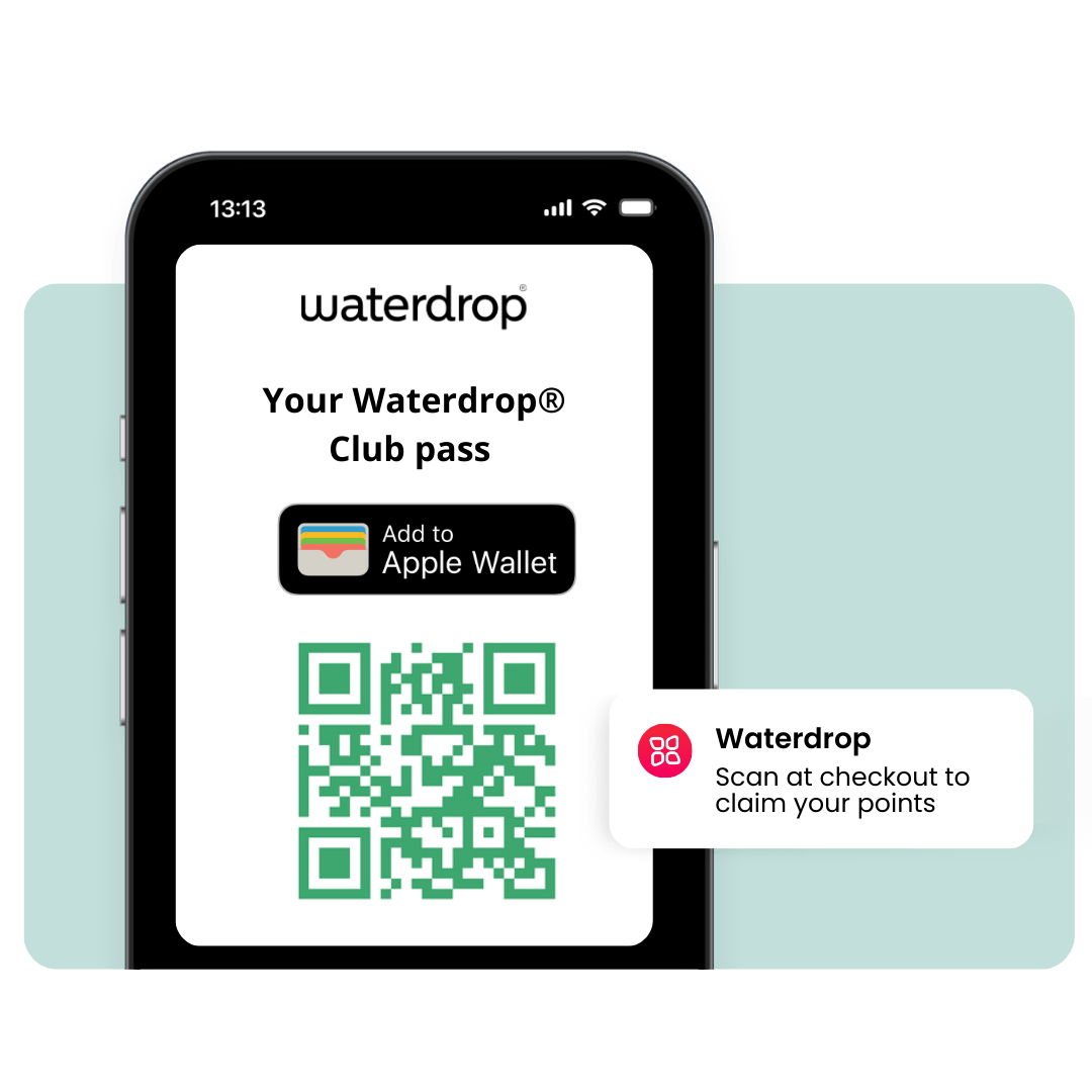 Waterdrop Wallet Scan At Checkout