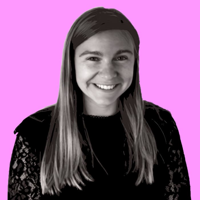 Georgina Little Inkey Pink Background