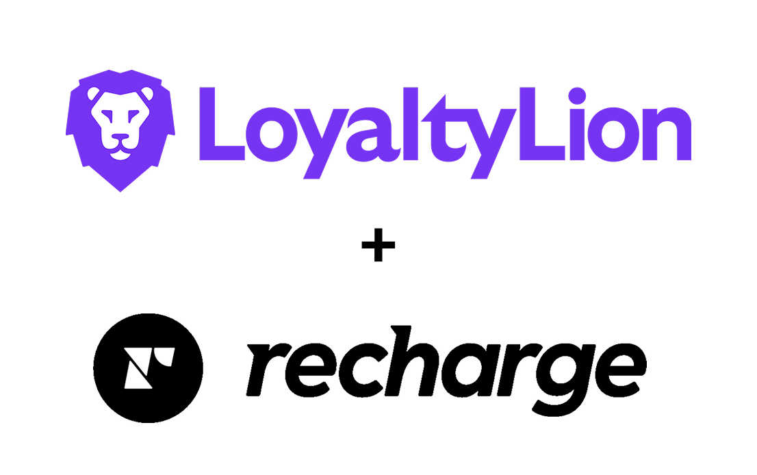 Recharge and LoyaltyLion integration logos
