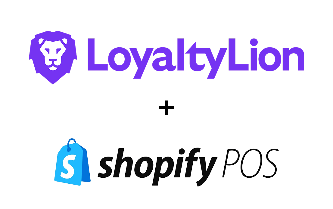 Shopify Pos+loyaltylion Integration Logos