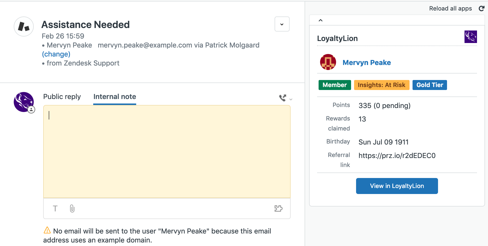 Zendesk And Loyaltylion Integration