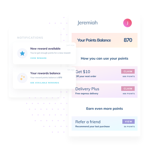 Loyalty program rewards driving repeat engagement