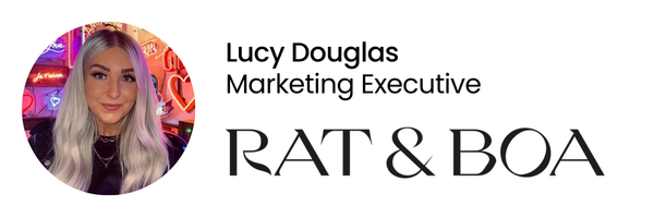 Lucy Douglas Quote Rat & Boa