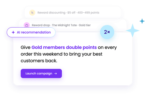 Bonus points campaign timing