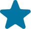 A small turquoise five-point star symbol on a transparent background, used as a visual marker for achievement or emphasis in the EdAtlas design.