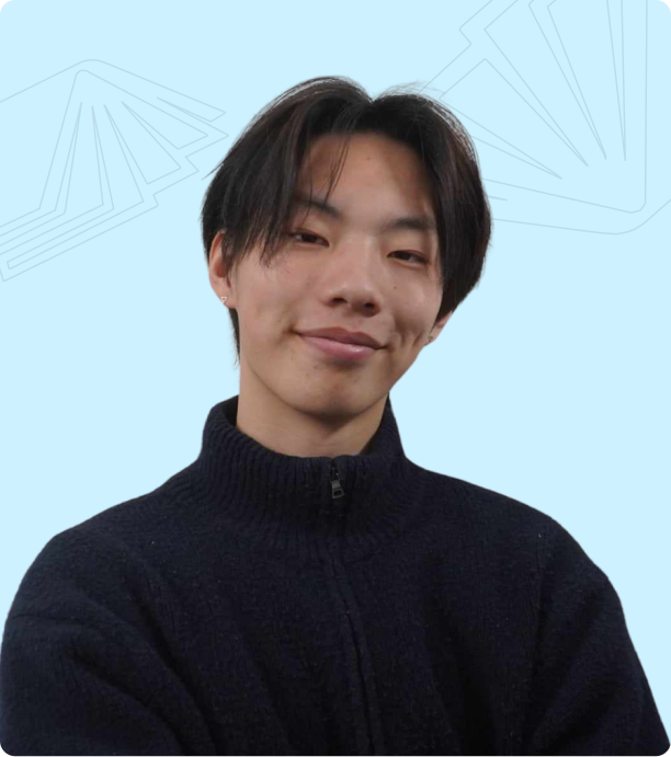A detailed EdAtlas visual illustrating jack Zhou, using the organisation’s turquoise, black and light-blue design palette to support the surrounding content.