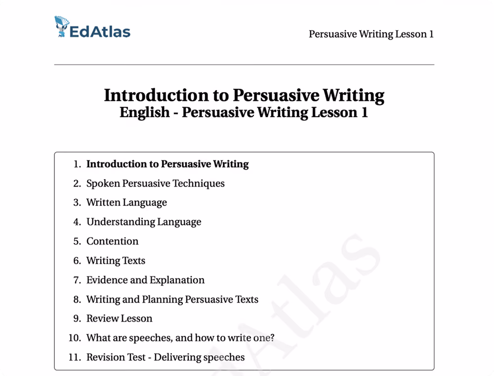 A detailed EdAtlas visual illustrating resources designed for mastery, using the organisation’s turquoise, black and light-blue design palette to support the surrounding content.