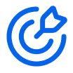 A simple directional arrow graphic with strong contrasting lines, used to guide attention or indicate navigation within the EdAtlas interface.