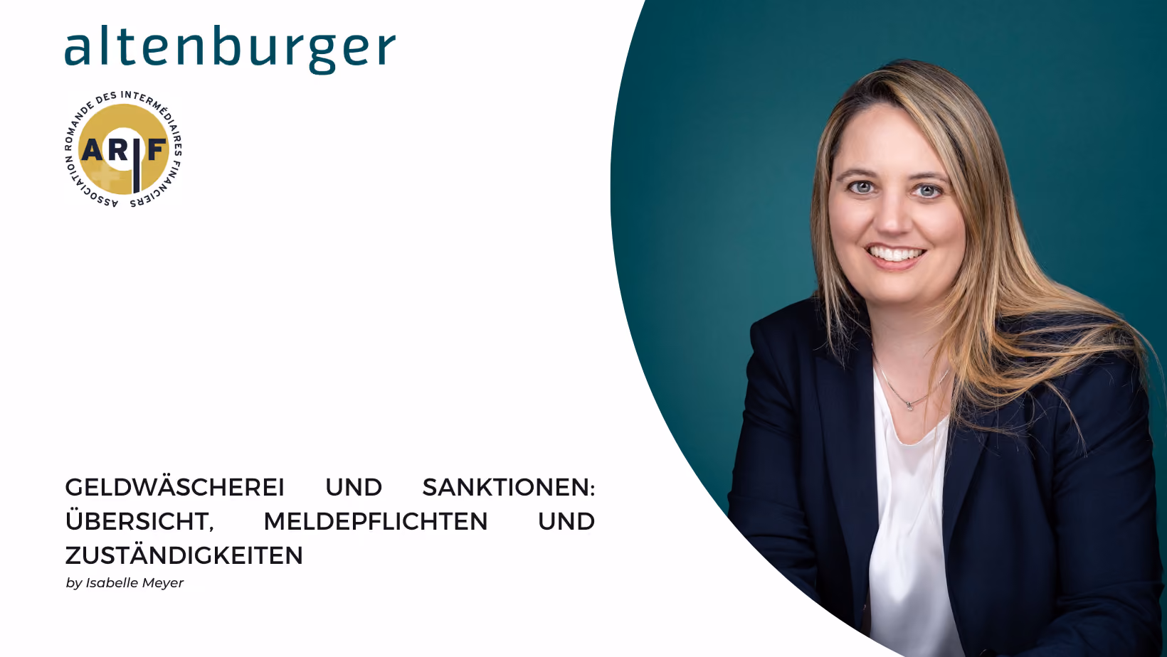 Geldwäscherei und Sanktionen: Übersicht, Meldepflichten und Zuständigkeiten