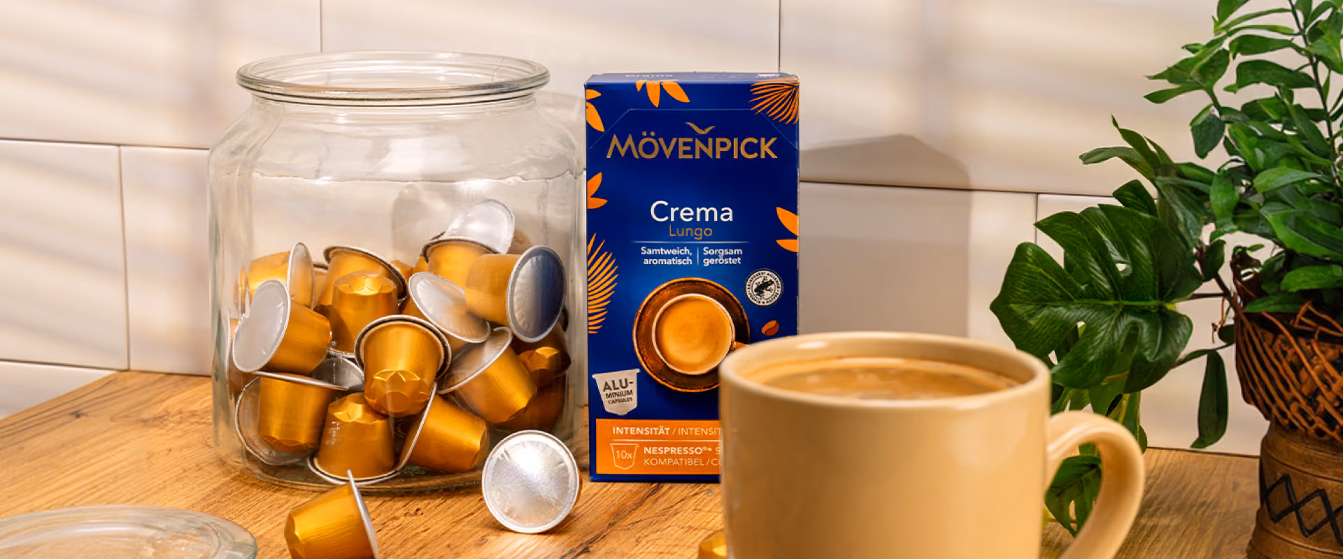 Our capsule coffee has a outstanding taste