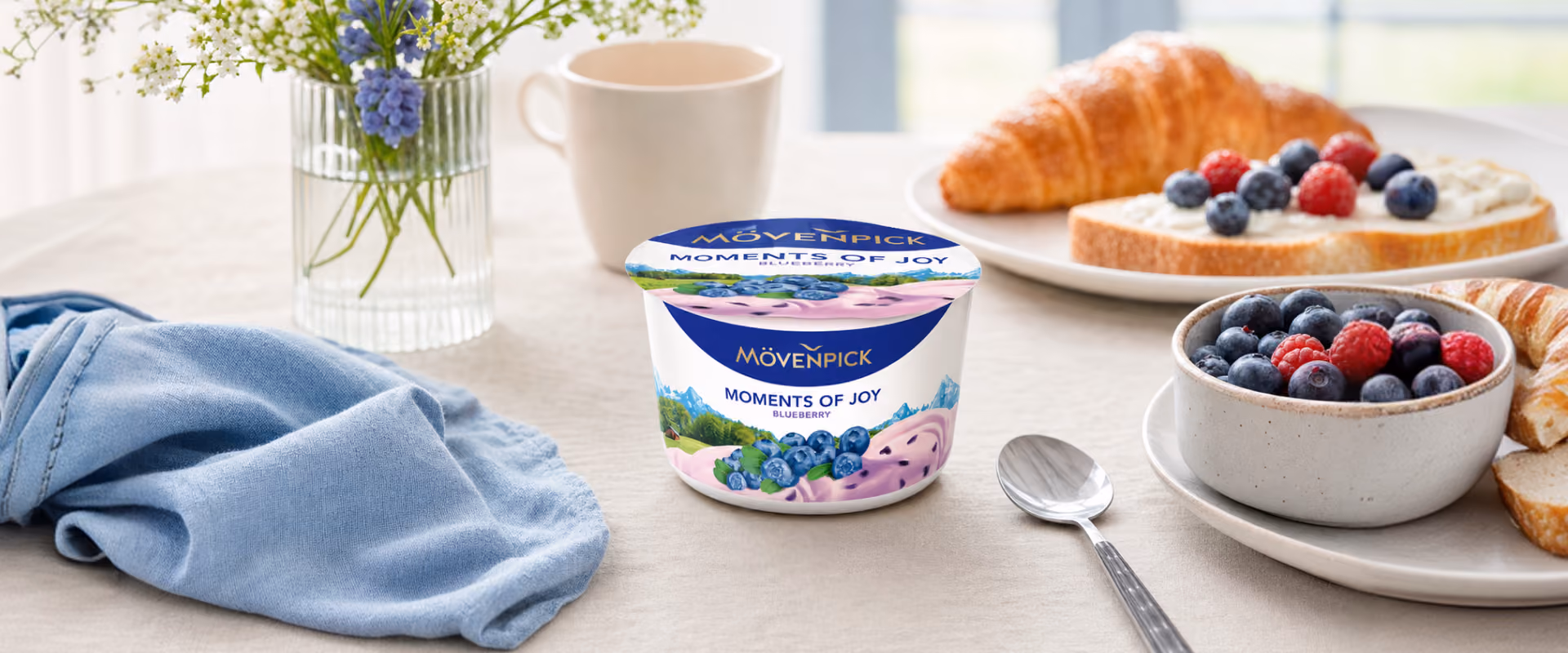 Our Moments of Joy yoghurt is flavourful and creamy