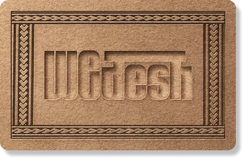Wedesh stamp