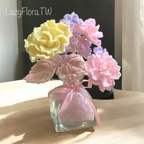 粉彩 花瓶擺飾