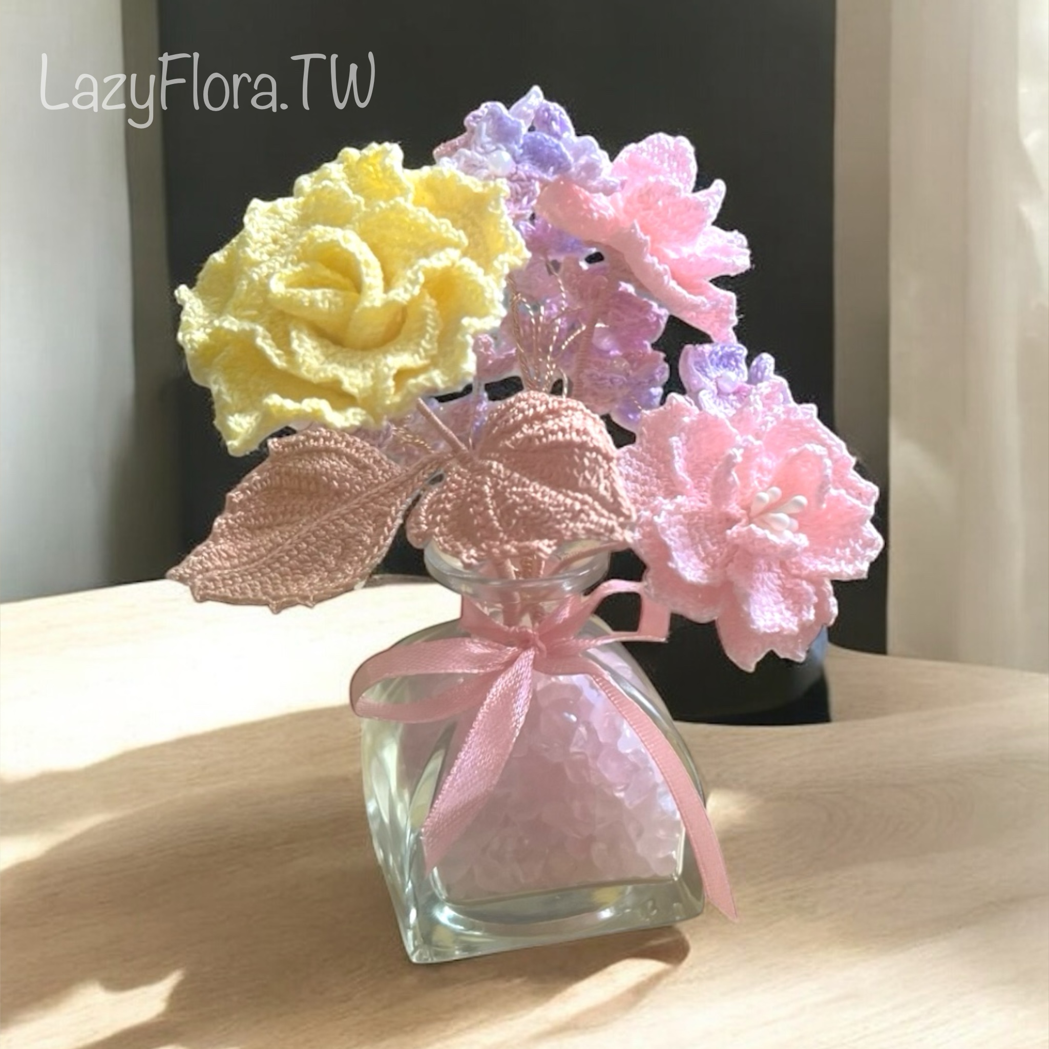 粉彩 花瓶擺飾