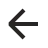 Left-pointing arrow icon.