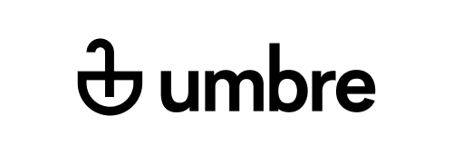 Simple black umbrella icon with a curved handle and a pointed top.
