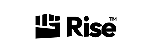 Black rectangular box with three white horizontal bars inside, decreasing in length from top to bottom.